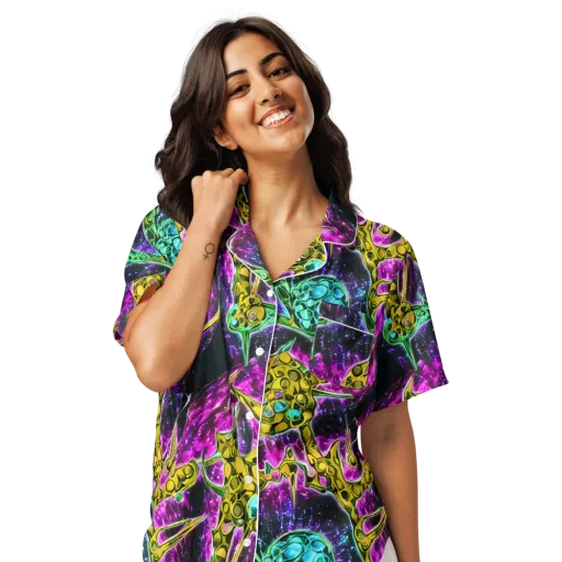 Adolf's Aura on a Women's Short Sleeve Pajama Top
