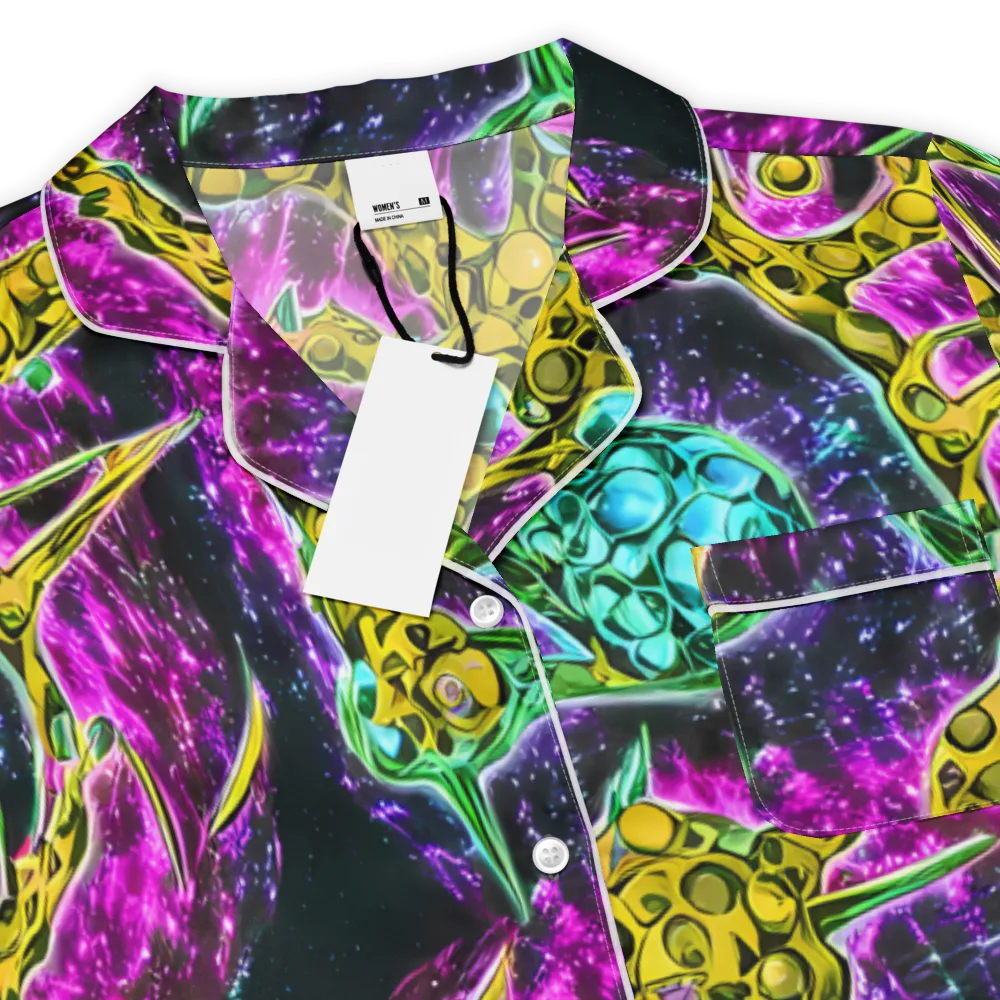 Adolf's Aura on Women's Short Sleeve Pajama Top — Product details