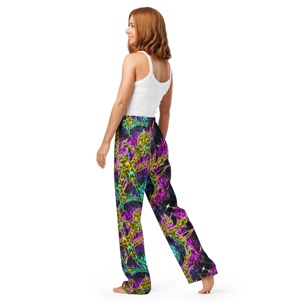 Adolf's Aura on Women's Pajama Pants — Back
