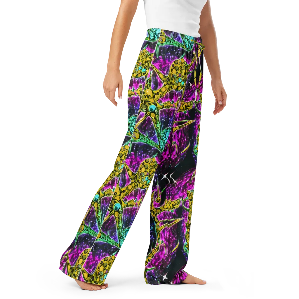 Adolf's Aura on Women's Pajama Pants — Right Front