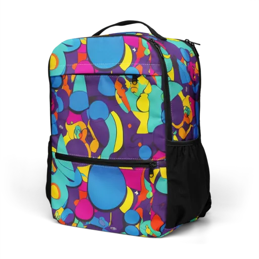 Psychedelic Harmony on a Utility Backpack