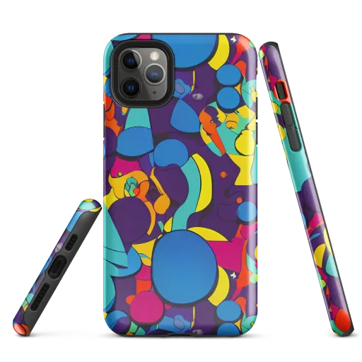 Psychedelic Harmony on a Tough Case for iPhone®