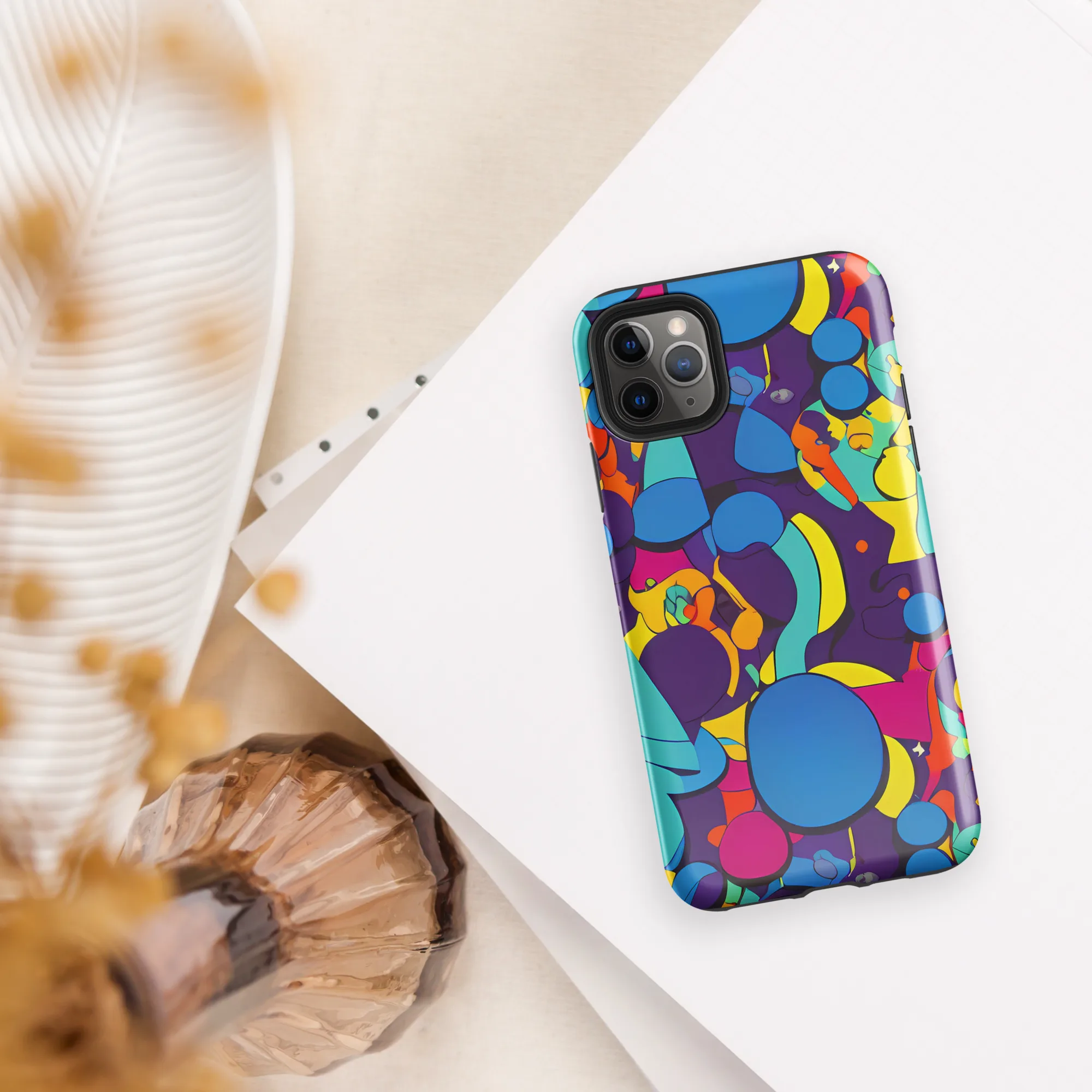 Psychedelic Harmony on Tough Case for iPhone® — Front