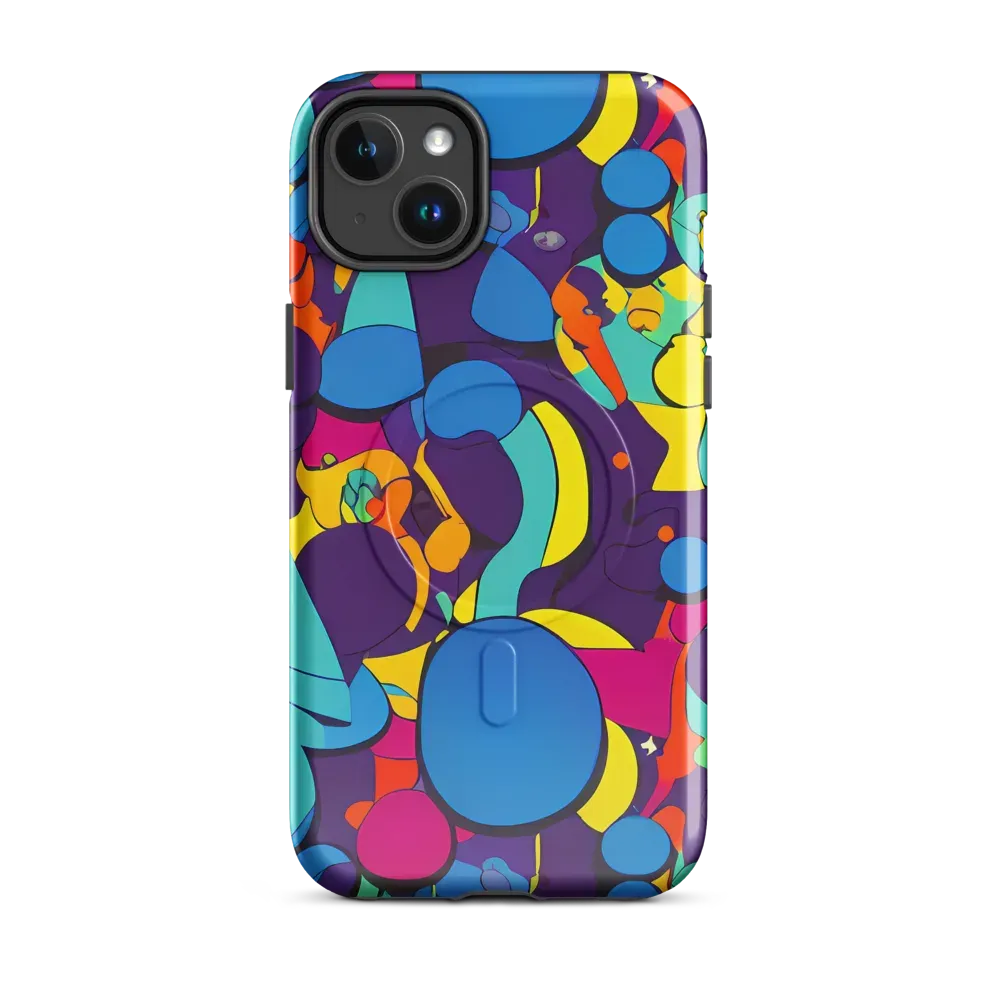 Psychedelic Harmony on MagSafe Tough Case for iPhone® — Front