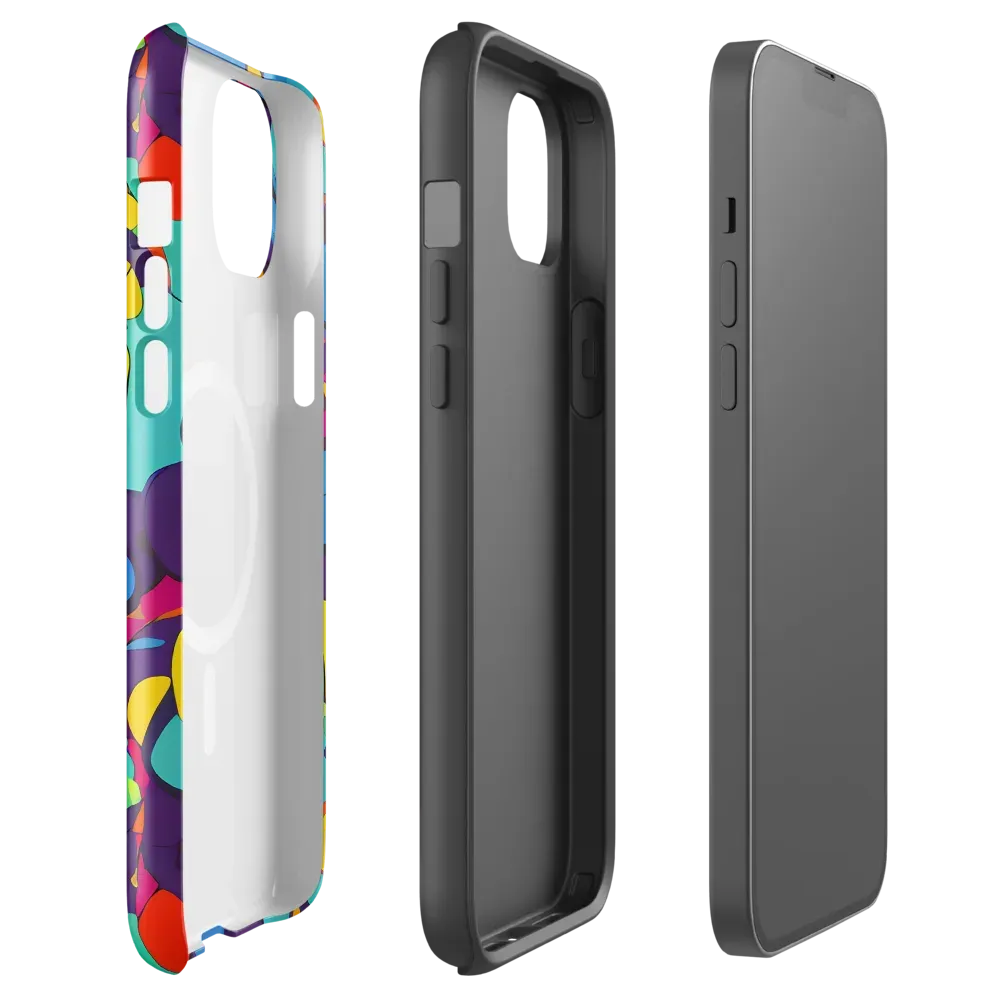 Psychedelic Harmony on MagSafe Tough Case for iPhone® — Front