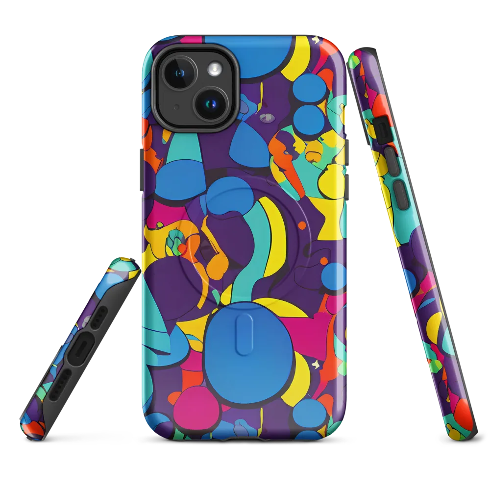 Psychedelic Harmony on MagSafe Tough Case for iPhone® — Front