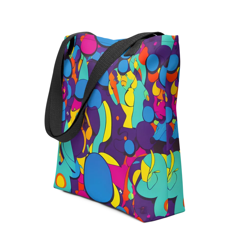 Psychedelic Harmony on Tote Bag — Front