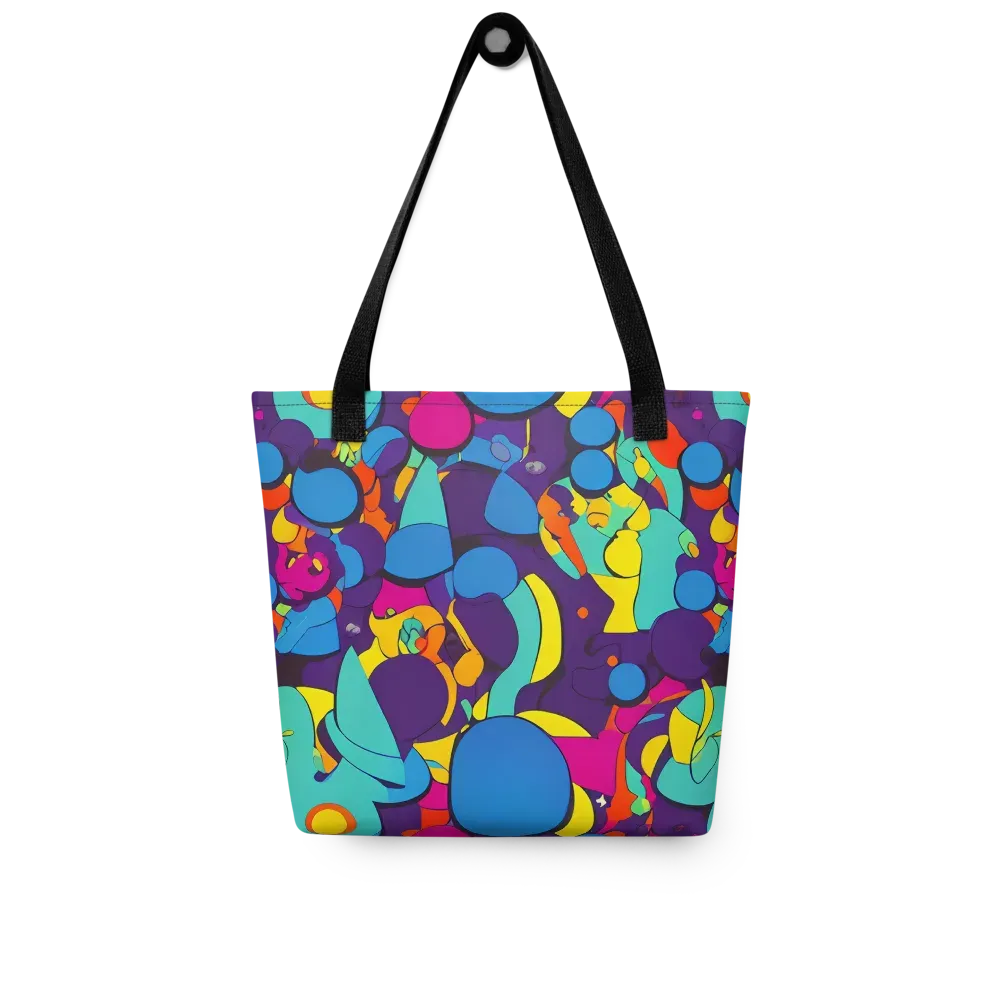 Psychedelic Harmony on Tote Bag — Front