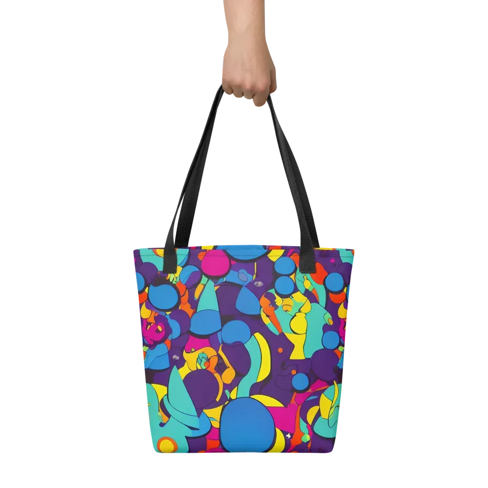 Psychedelic Harmony on Tote Bag — Front