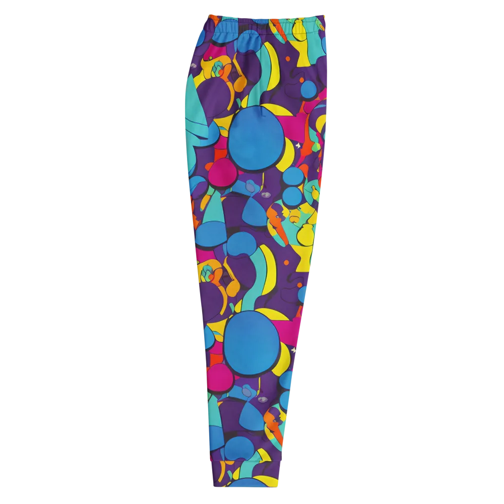 Psychedelic Harmony on Men's Joggers — Right