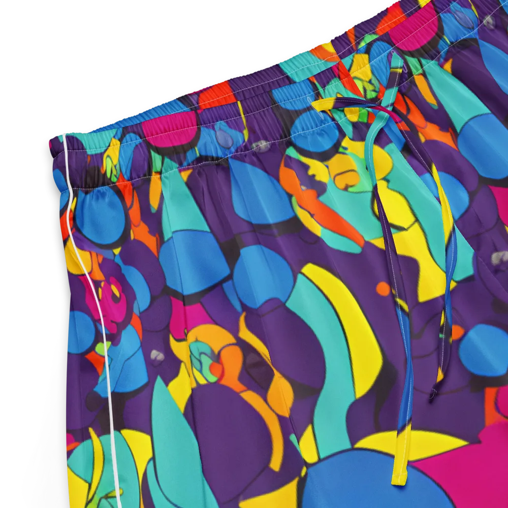 Psychedelic Harmony on Women's Pajama Shorts — Product details