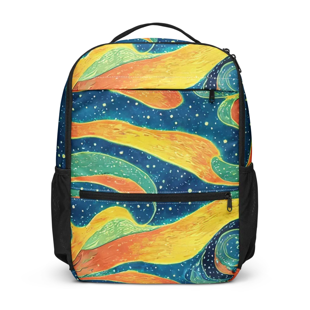 Celestial Harmony on Utility Backpack — Front