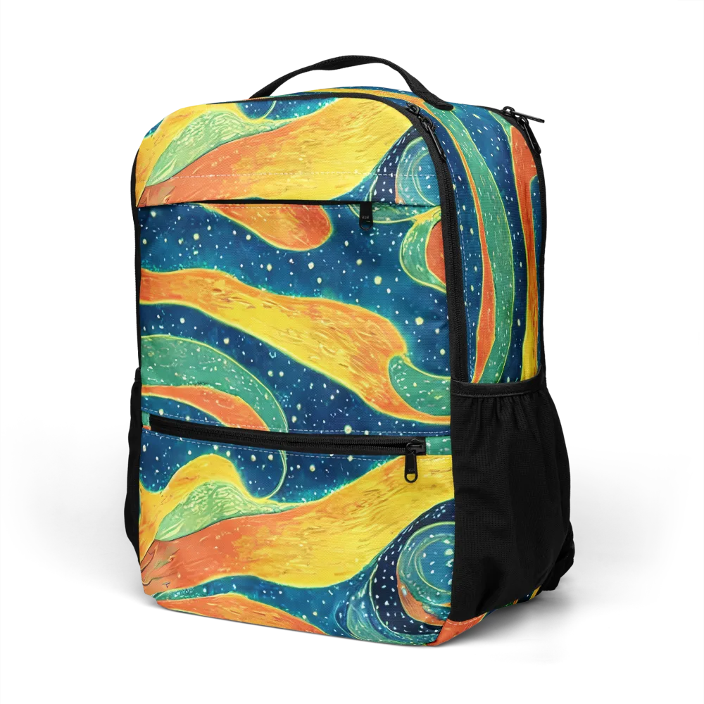 Celestial Harmony on Utility Backpack — Left Front