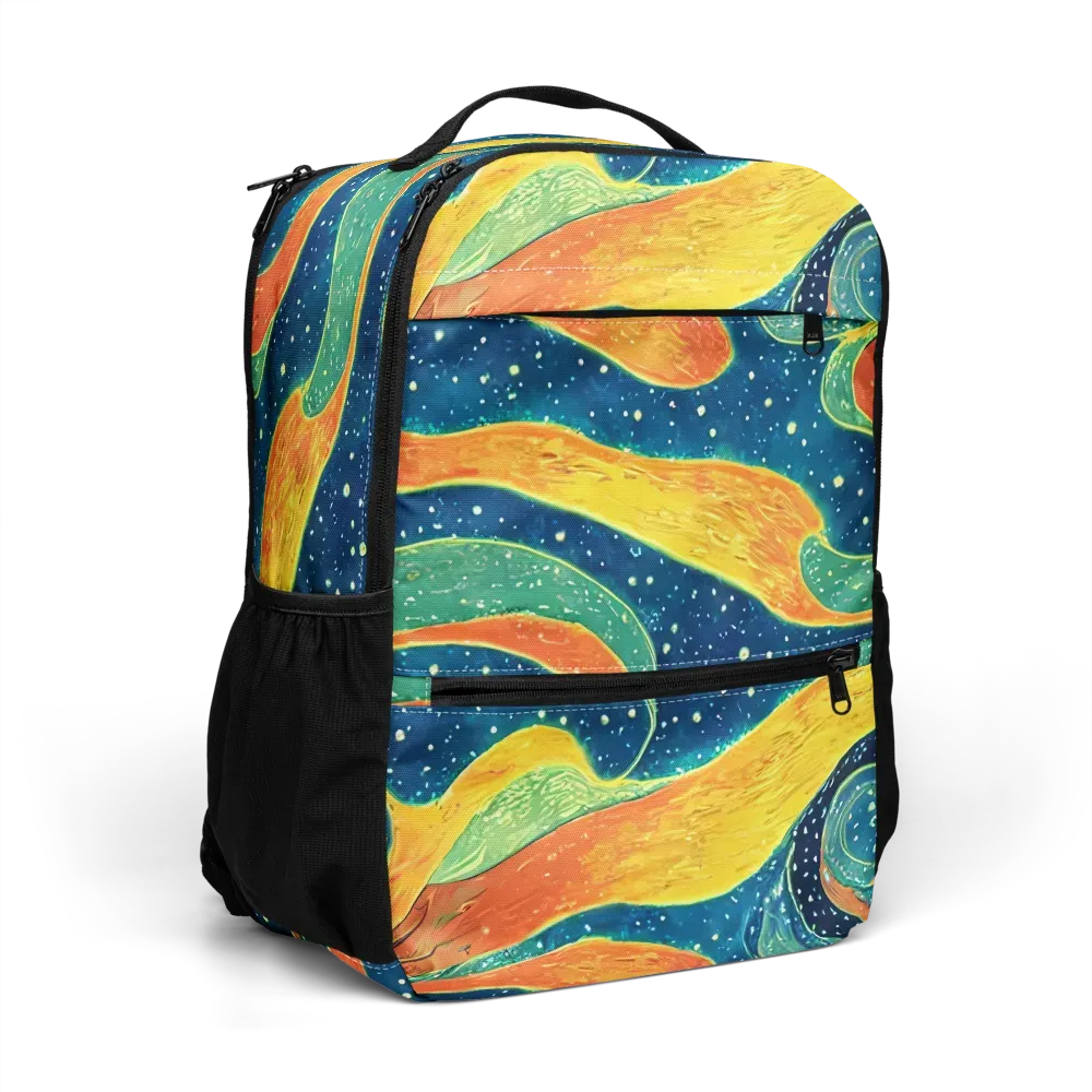 Celestial Harmony on Utility Backpack — Right Front