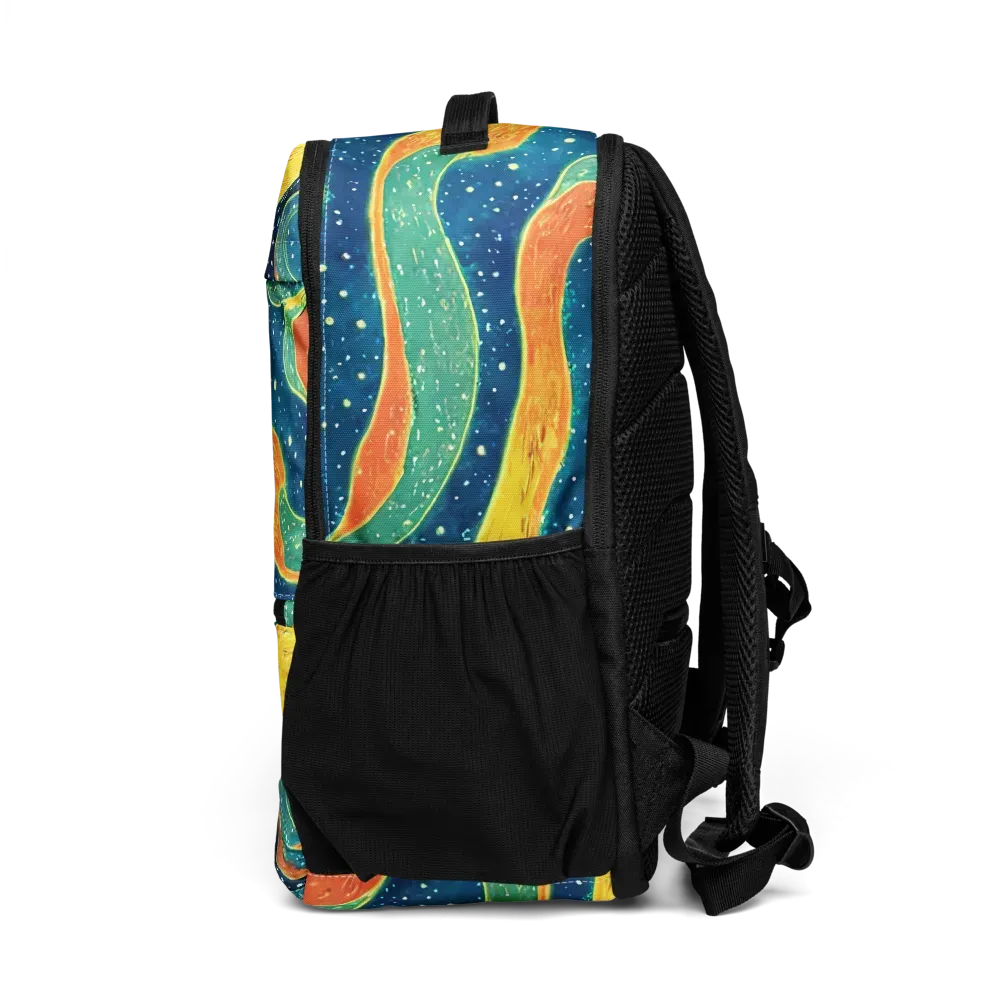 Celestial Harmony on Utility Backpack — Left