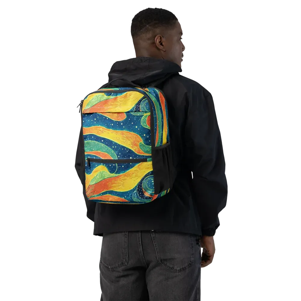 Celestial Harmony on Utility Backpack — Back