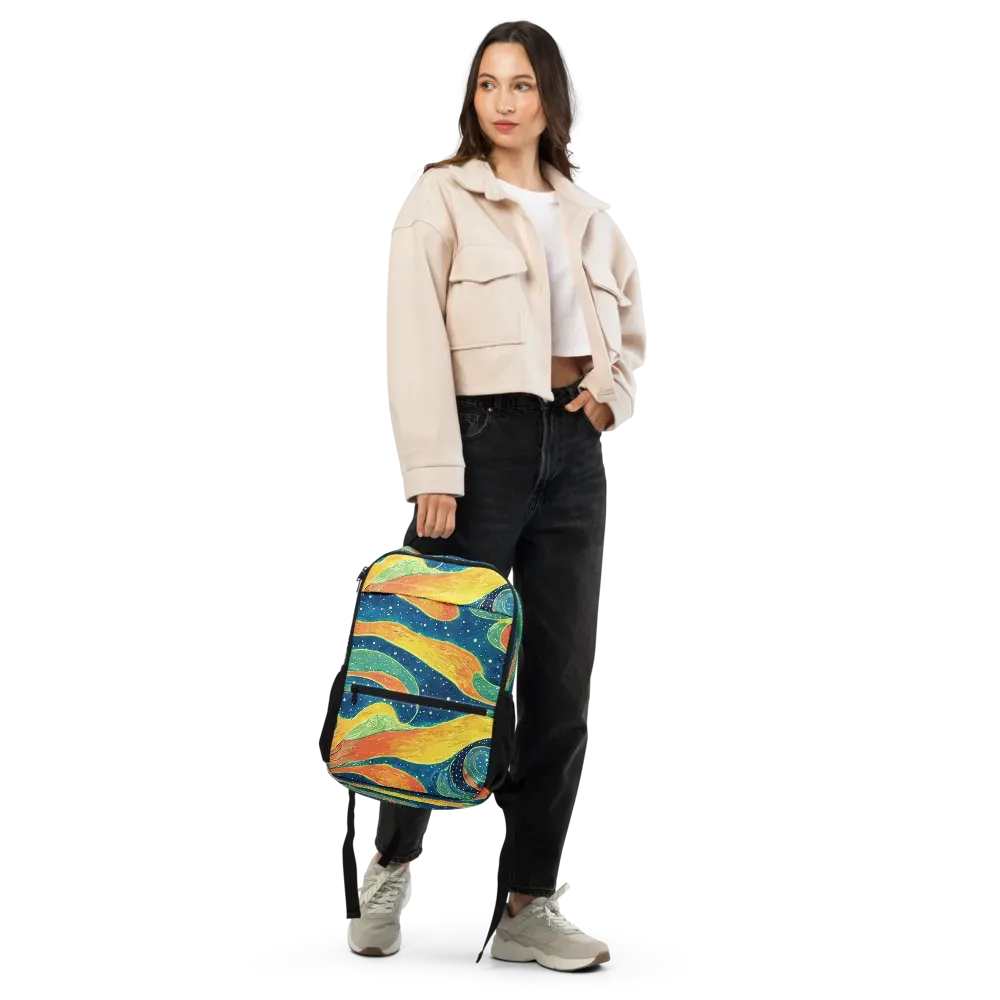 Celestial Harmony on Utility Backpack — Front