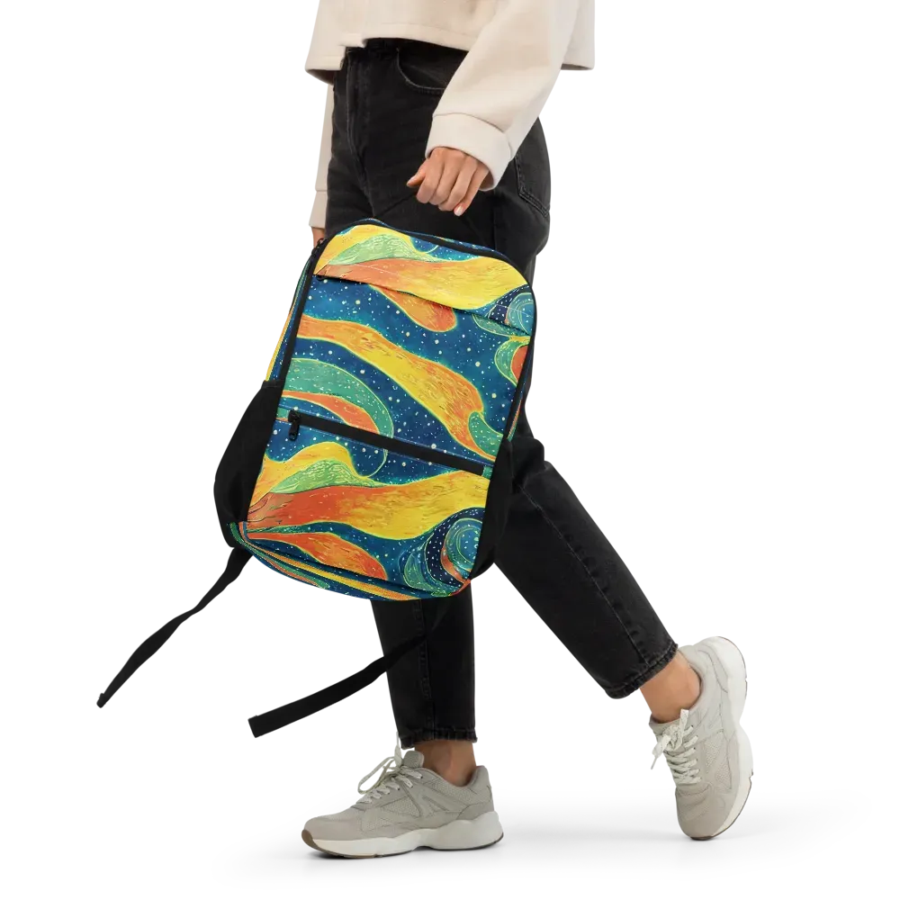 Celestial Harmony on Utility Backpack — Front