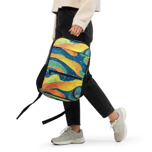 Celestial Harmony on a Utility Backpack