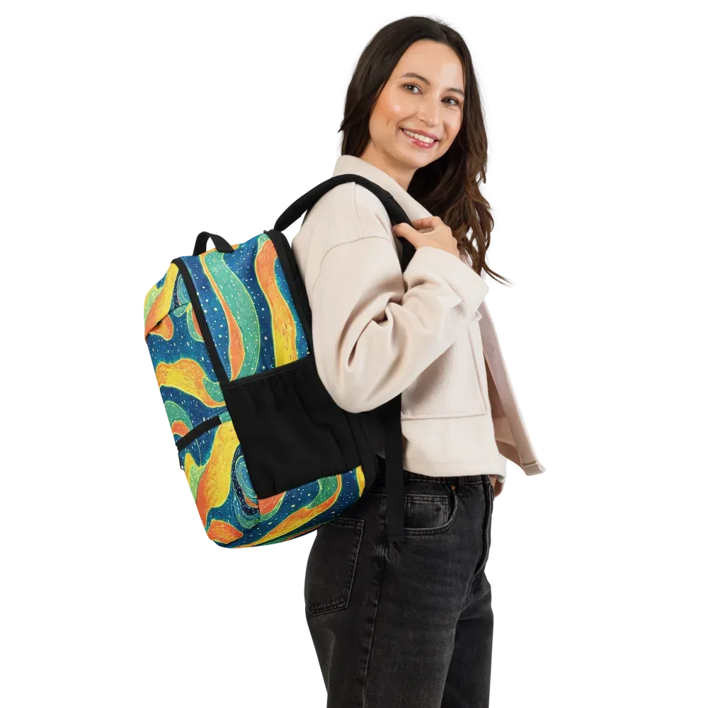 Celestial Harmony on Utility Backpack — Right
