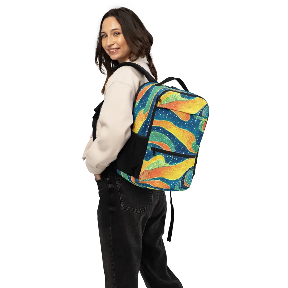 Celestial Harmony on Utility Backpack — Back