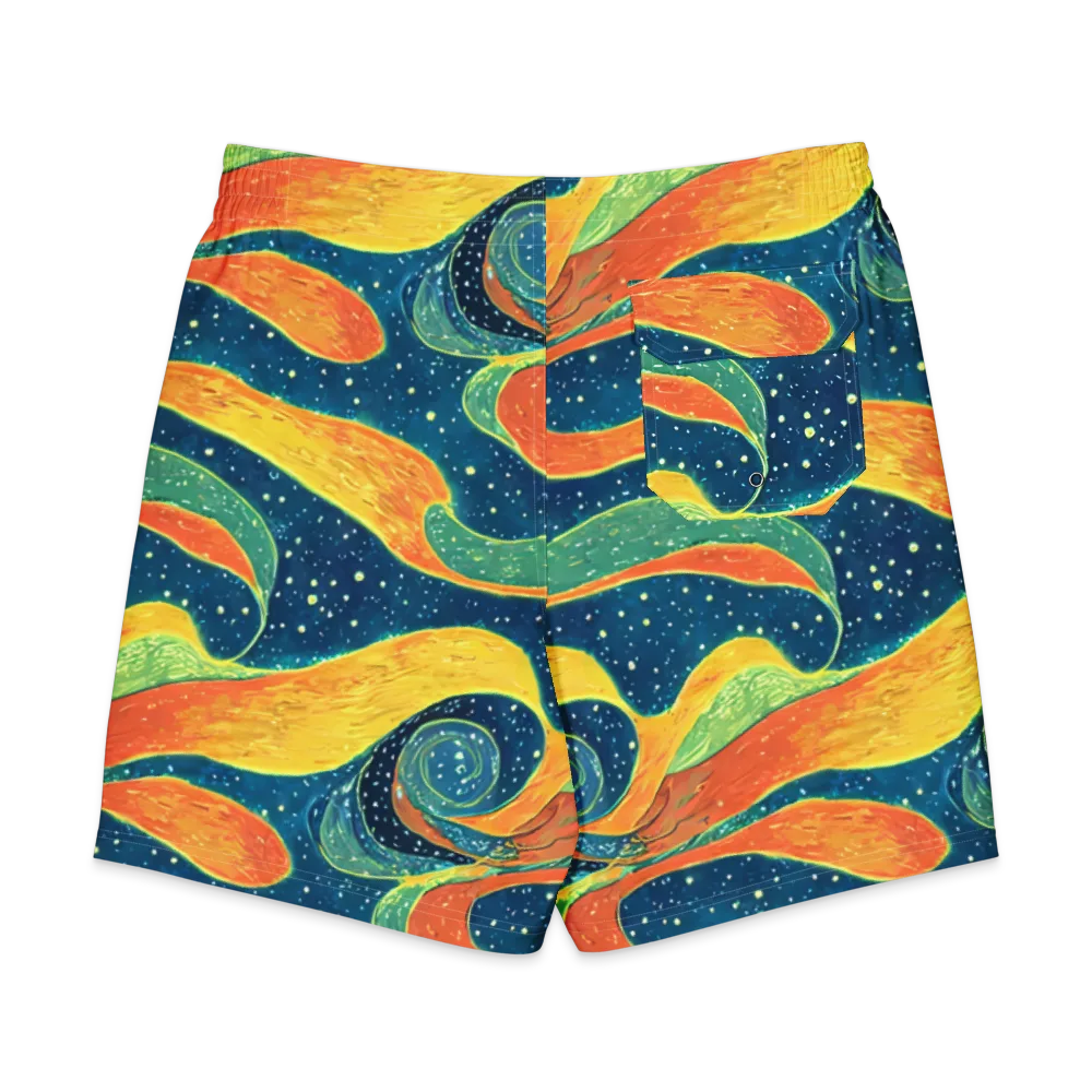 Celestial Harmony on Men's Board Shorts — Back