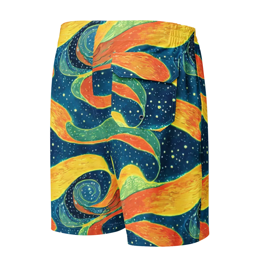 Celestial Harmony on Men's Board Shorts — Back