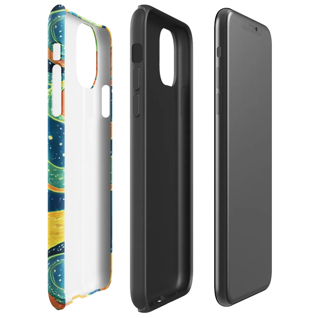 Celestial Harmony on Tough Case for iPhone® — Right