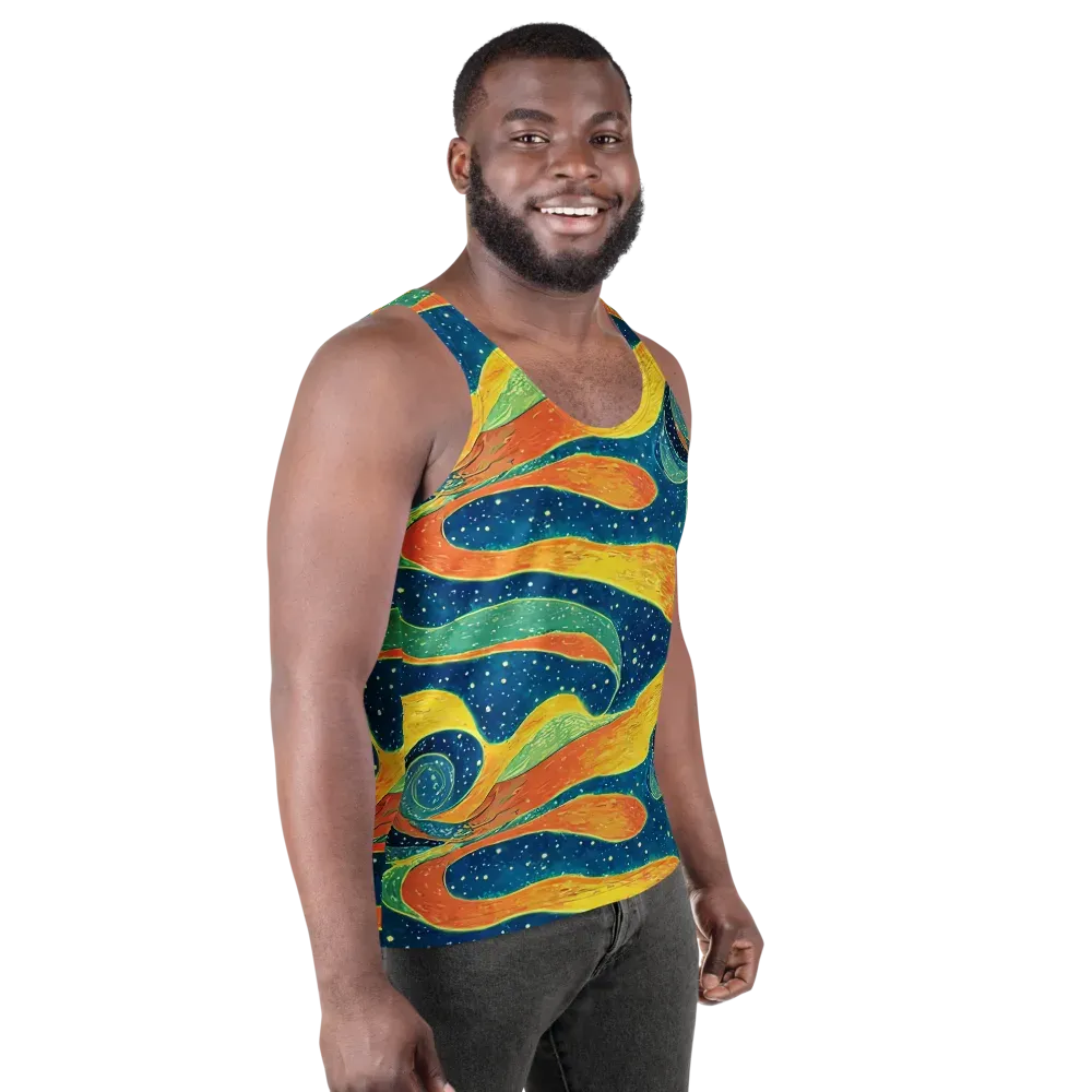 Celestial Harmony on Men's Tank Top — Right Front