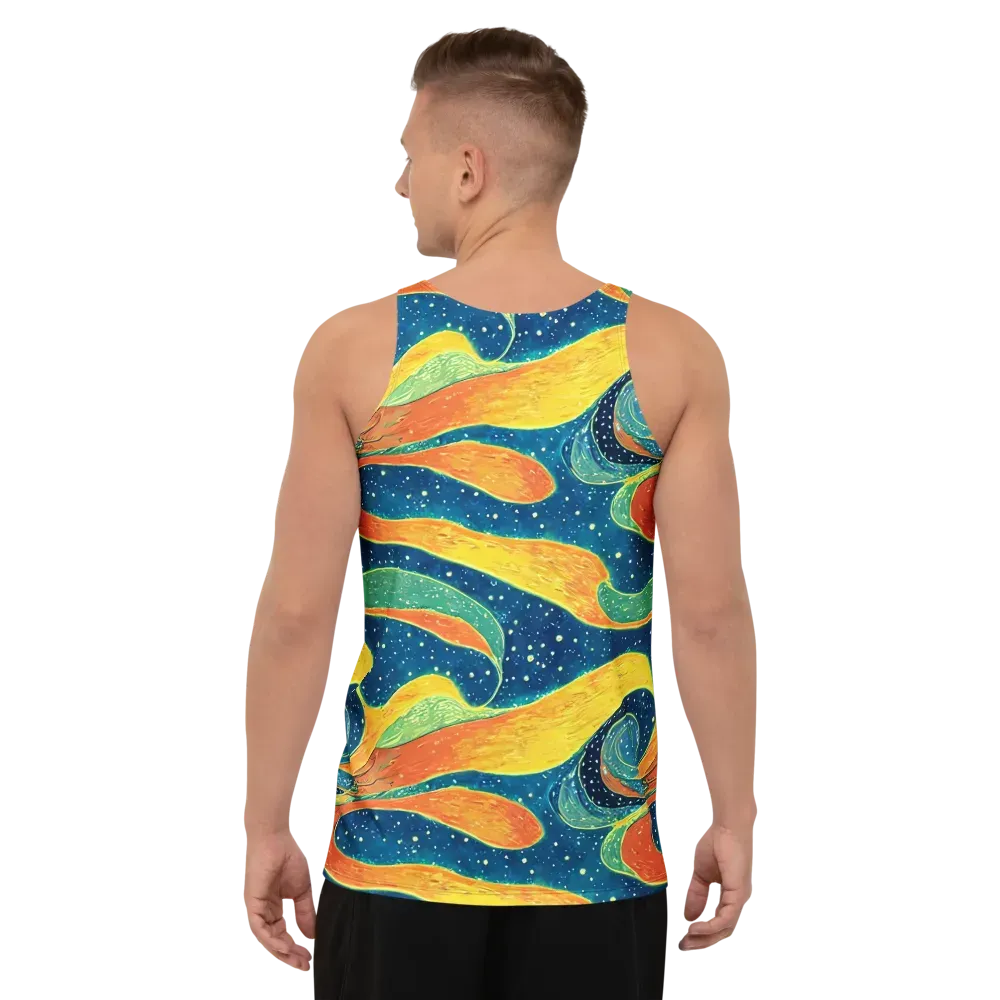 Celestial Harmony on Men's Tank Top — Back
