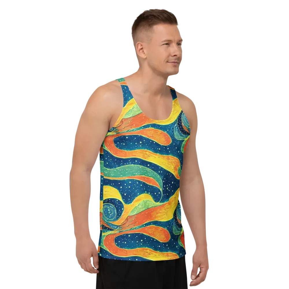 Celestial Harmony on Men's Tank Top — Right Front