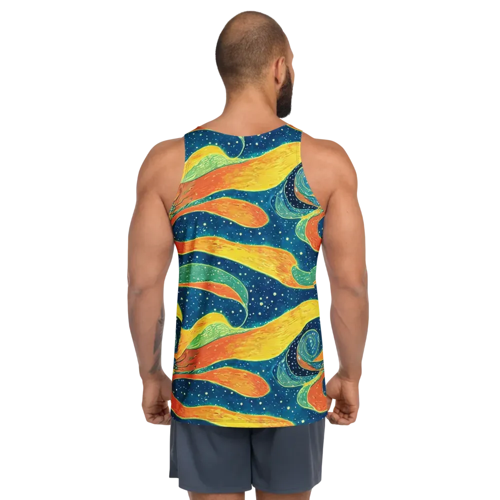 Celestial Harmony on Men's Tank Top — Back