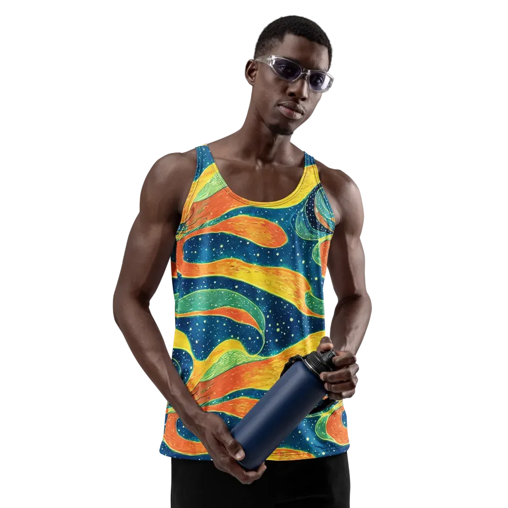 Celestial Harmony on Men's Tank Top — Front