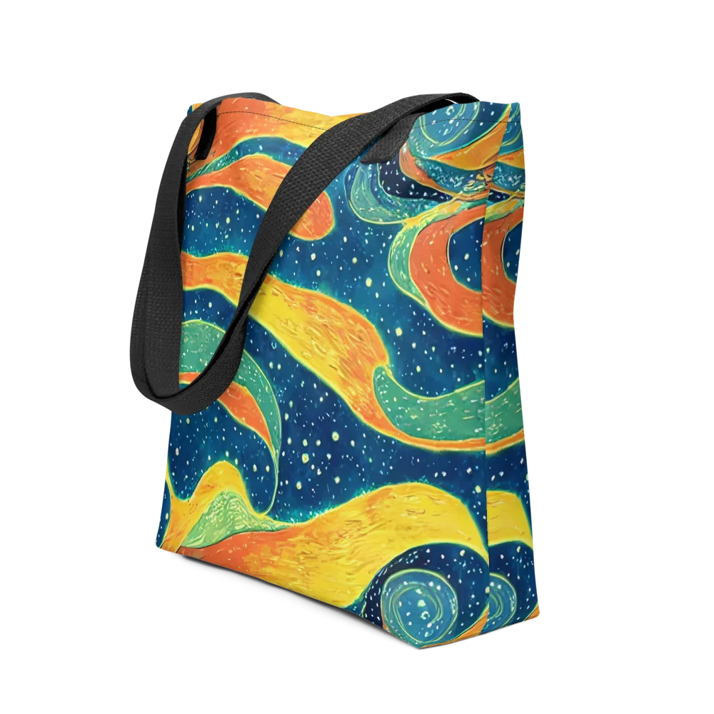 Celestial Harmony on Tote Bag — Front