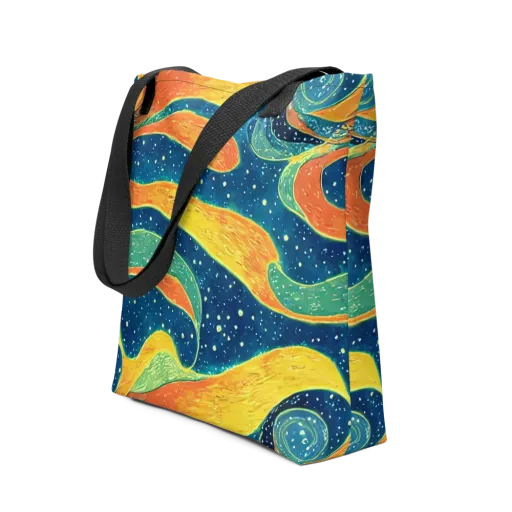 Celestial Harmony on a Tote Bag