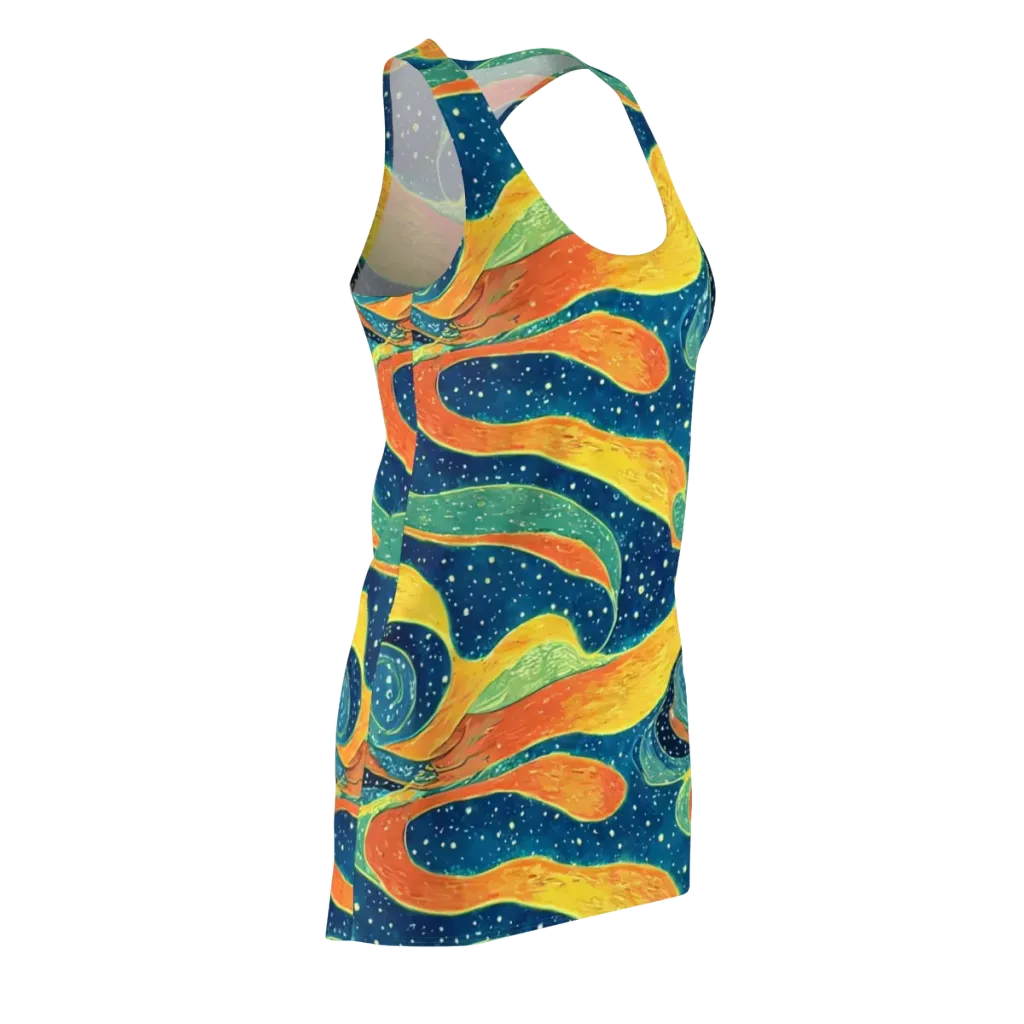 Celestial Harmony on Racerback Dress — Front Side