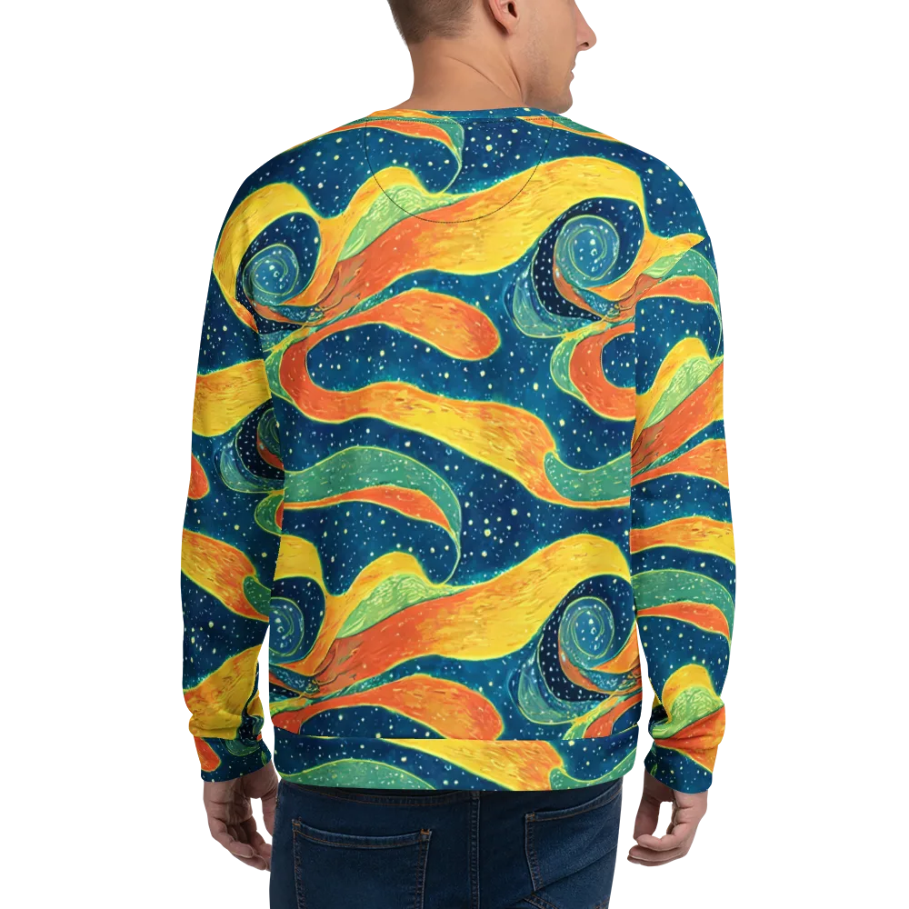 Celestial Harmony on Sweatshirt — Back
