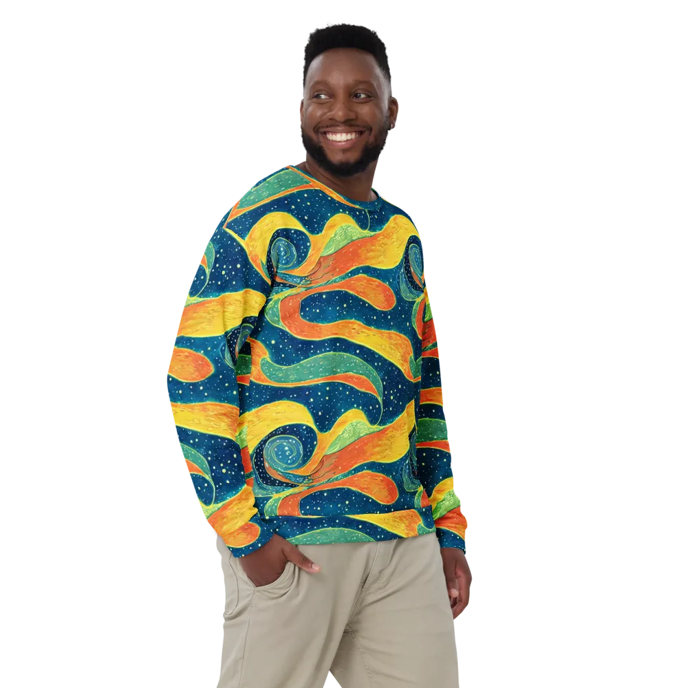 Celestial Harmony on Sweatshirt — Front