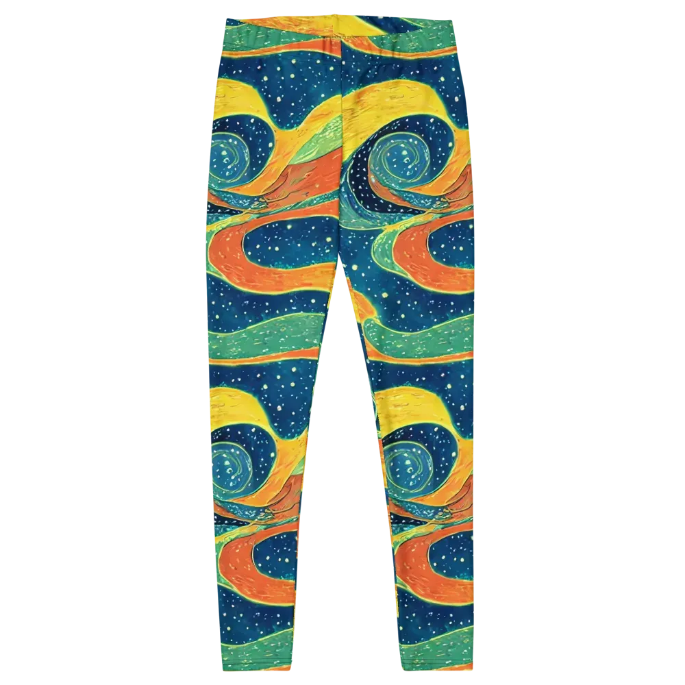 Celestial Harmony on Leggings — Front