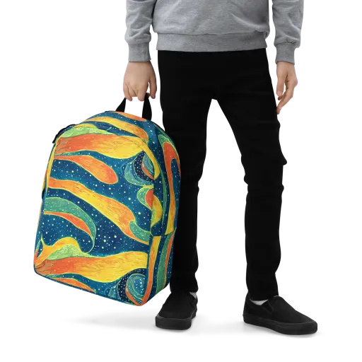 Celestial Harmony on a Minimalist Backpack