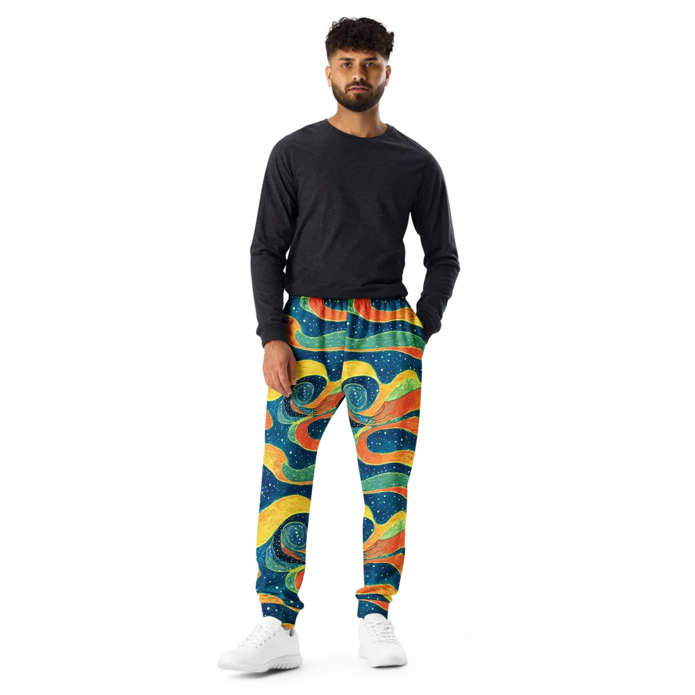 Celestial Harmony on Men's Joggers — Front