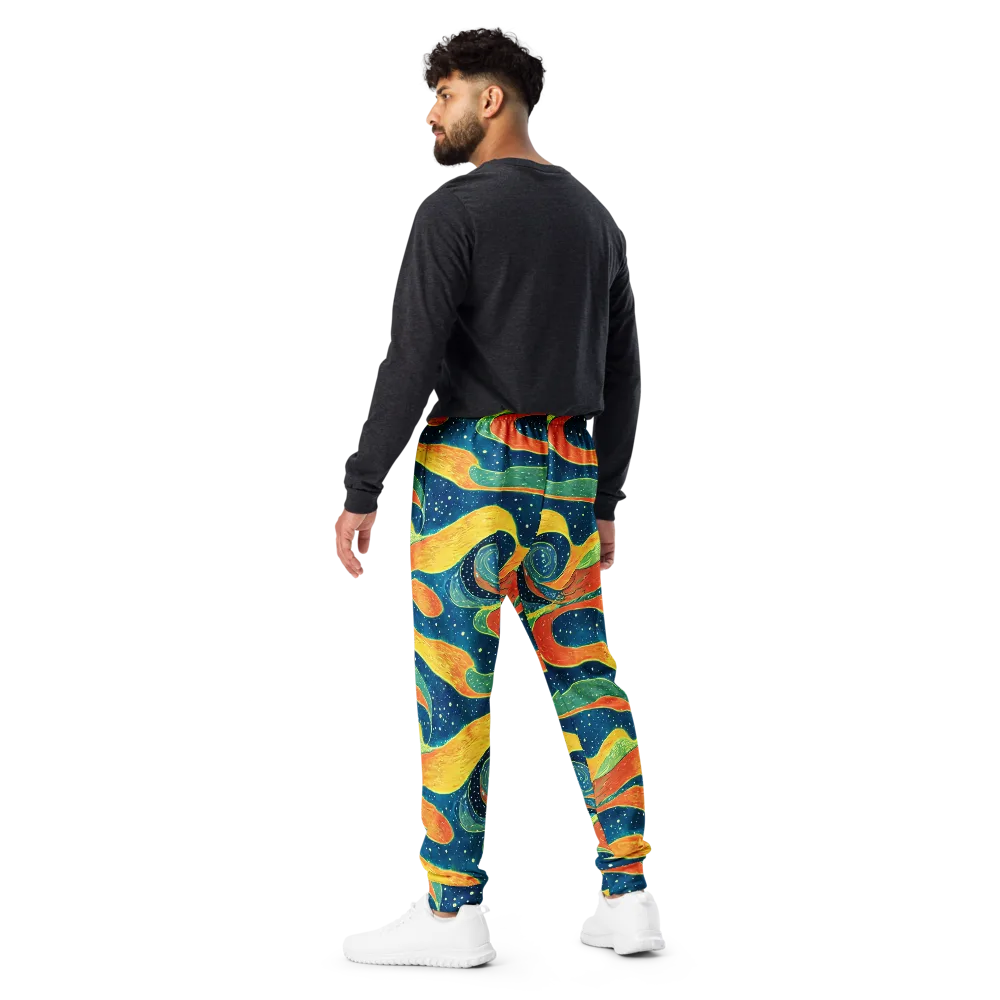 Celestial Harmony on Men's Joggers — Back