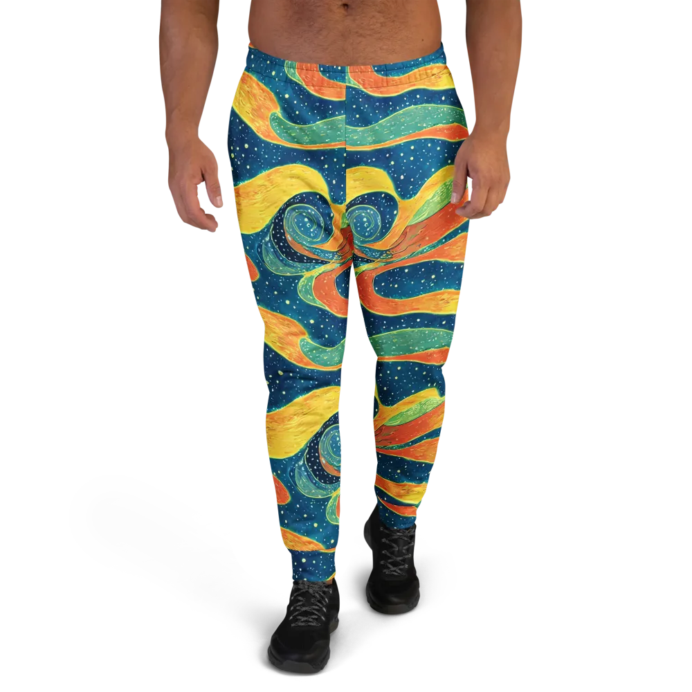Celestial Harmony on Men's Joggers — Front