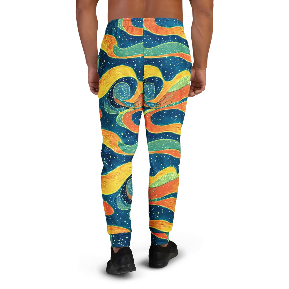 Celestial Harmony on Men's Joggers — Back