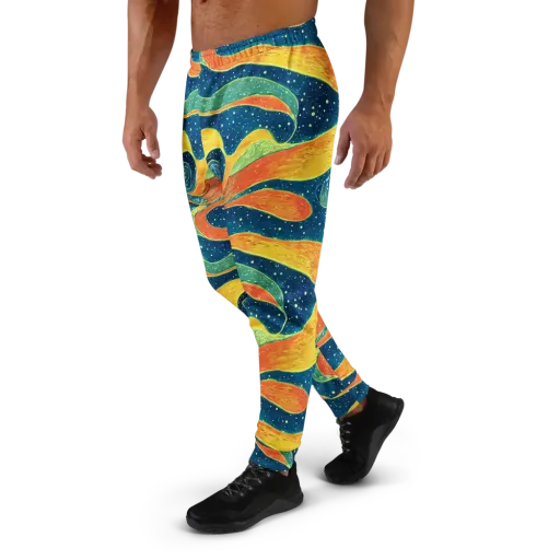 Celestial Harmony on a Men's Joggers