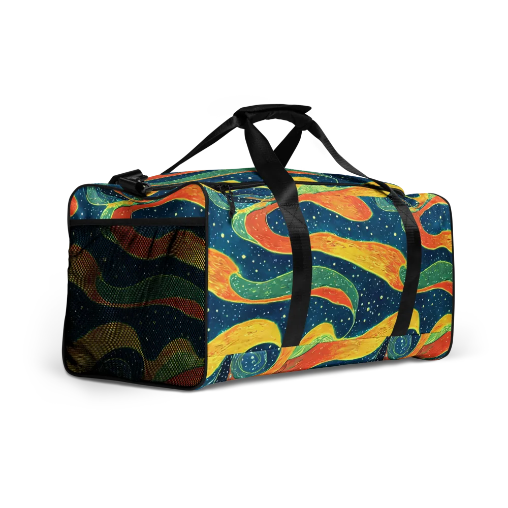 Celestial Harmony on Duffle Bag — Right Front