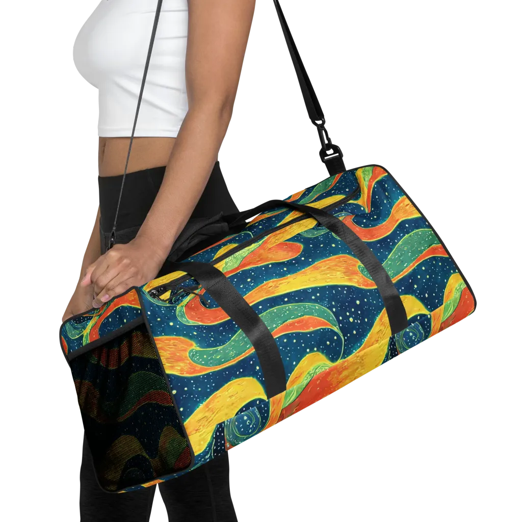 Celestial Harmony on Duffle Bag — Front