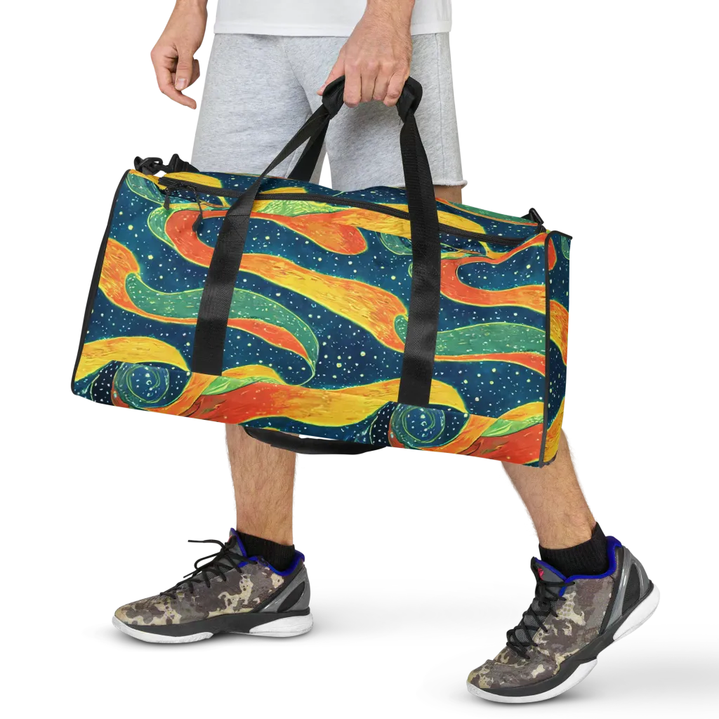 Celestial Harmony on Duffle Bag — Front