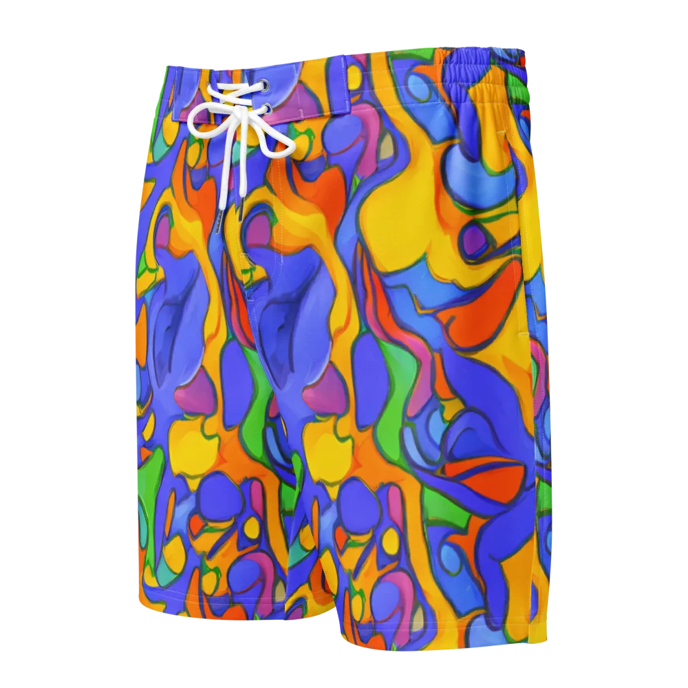 Joffe Swirl on Men's Board Shorts — Front