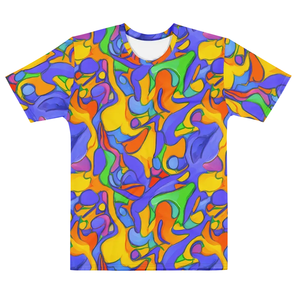 Joffe Swirl on Men's Crew Neck T-Shirt — Front